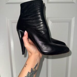 Prada Black Leather Boots